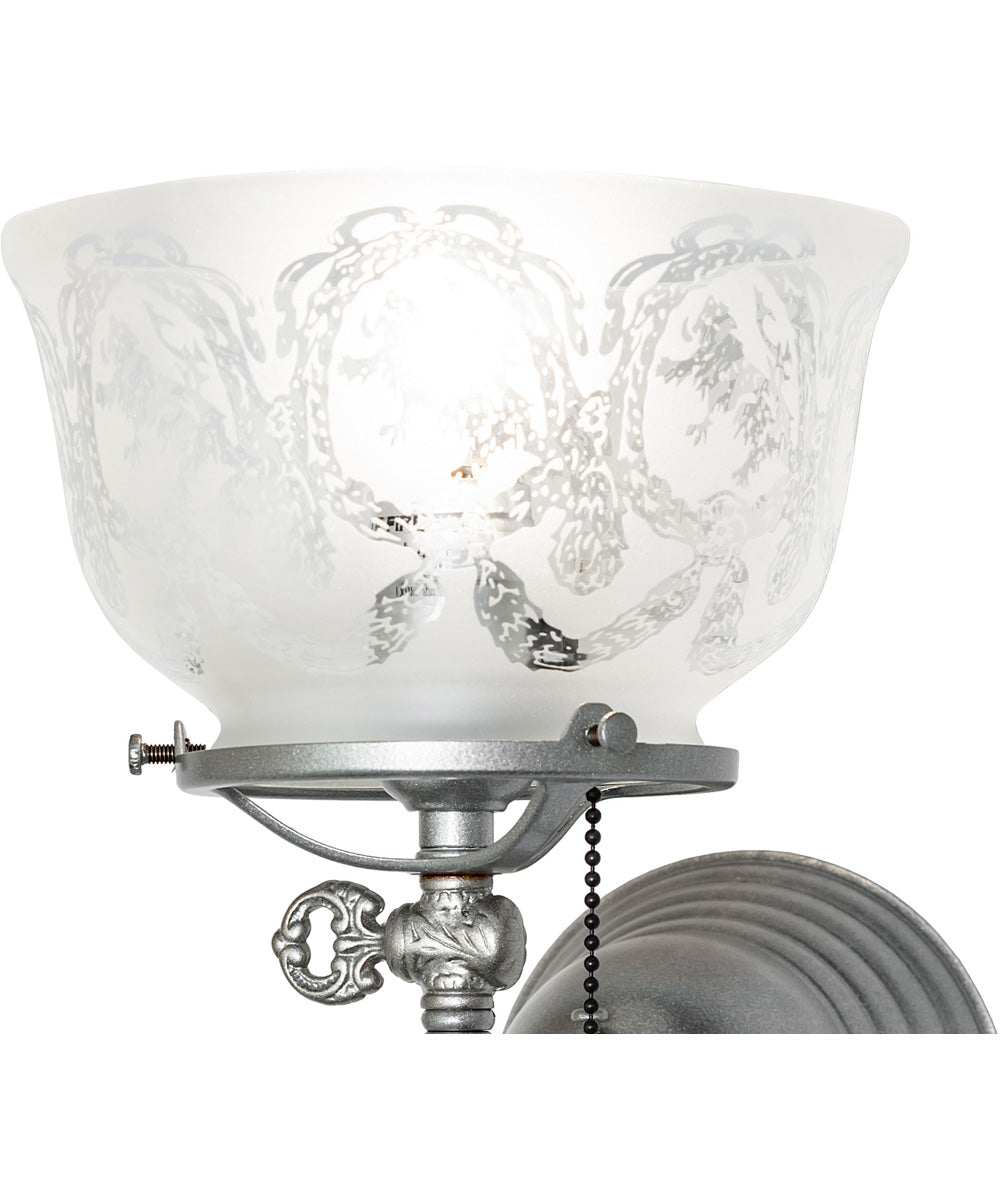 7" Wide Revival Gas & Electric Wall Sconce