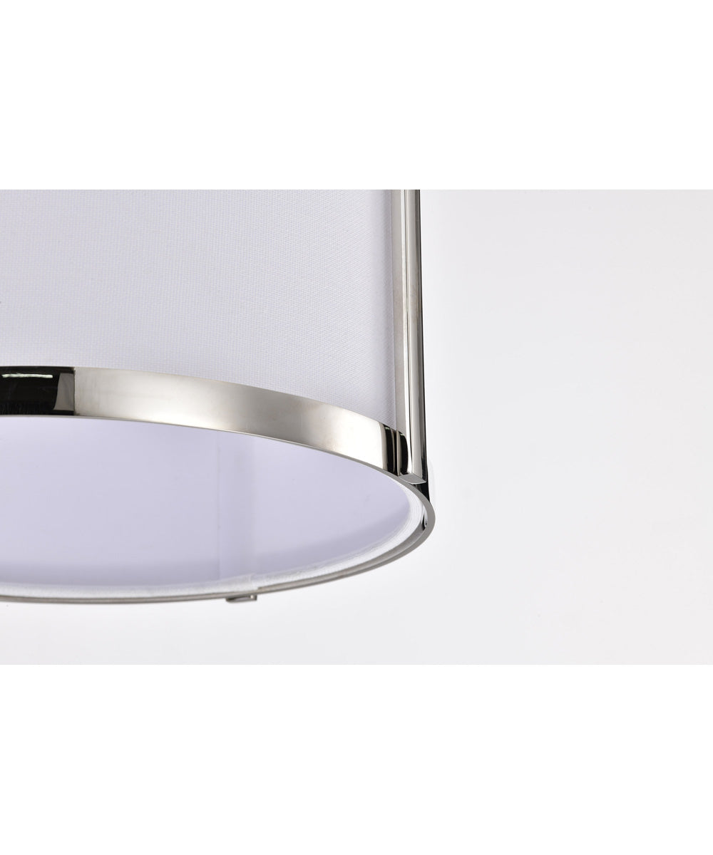 Easton 1-Light Pendant Polished Nickel