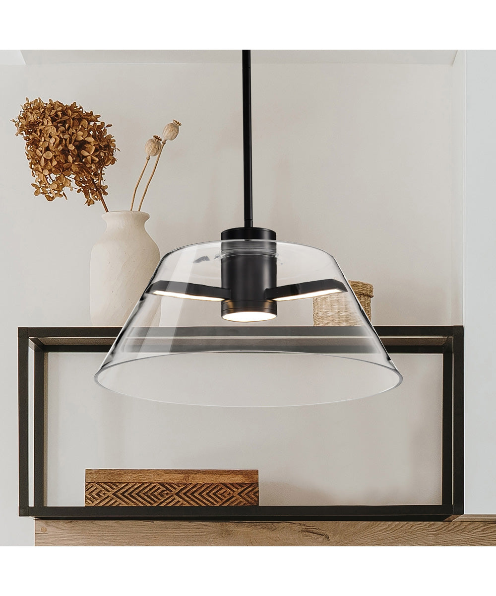 Edmond  Pendant Matte Black