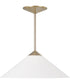 Gatsby 1-Light Pendant Matte Brass