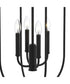 Reines 4-Light Foyer Pendant Matte Black