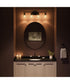 Reines 4-Light Bath Vanity with Clear Glass Shades Matte Black