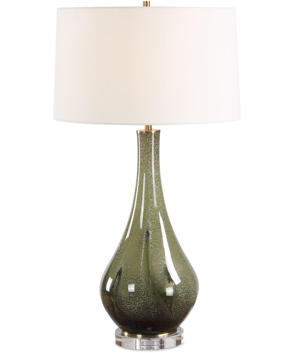 Marist Green Table Lamp