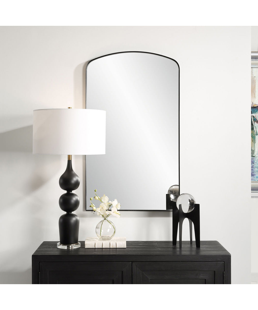 Tordera Black Arch Mirror