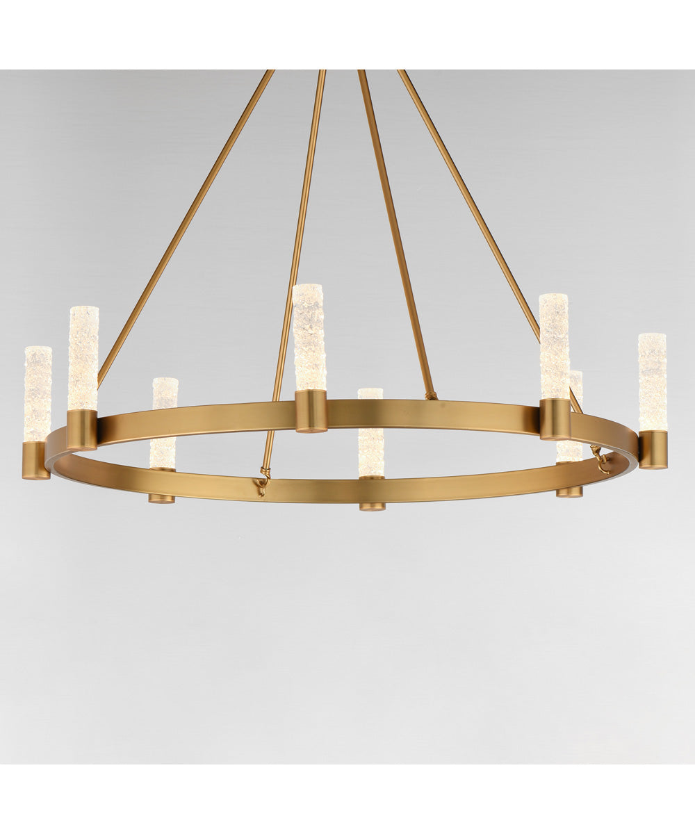 Duchess 8-Light Chandelier Natural Aged Brass