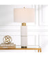 Ruse Whitewashed Table Lamp