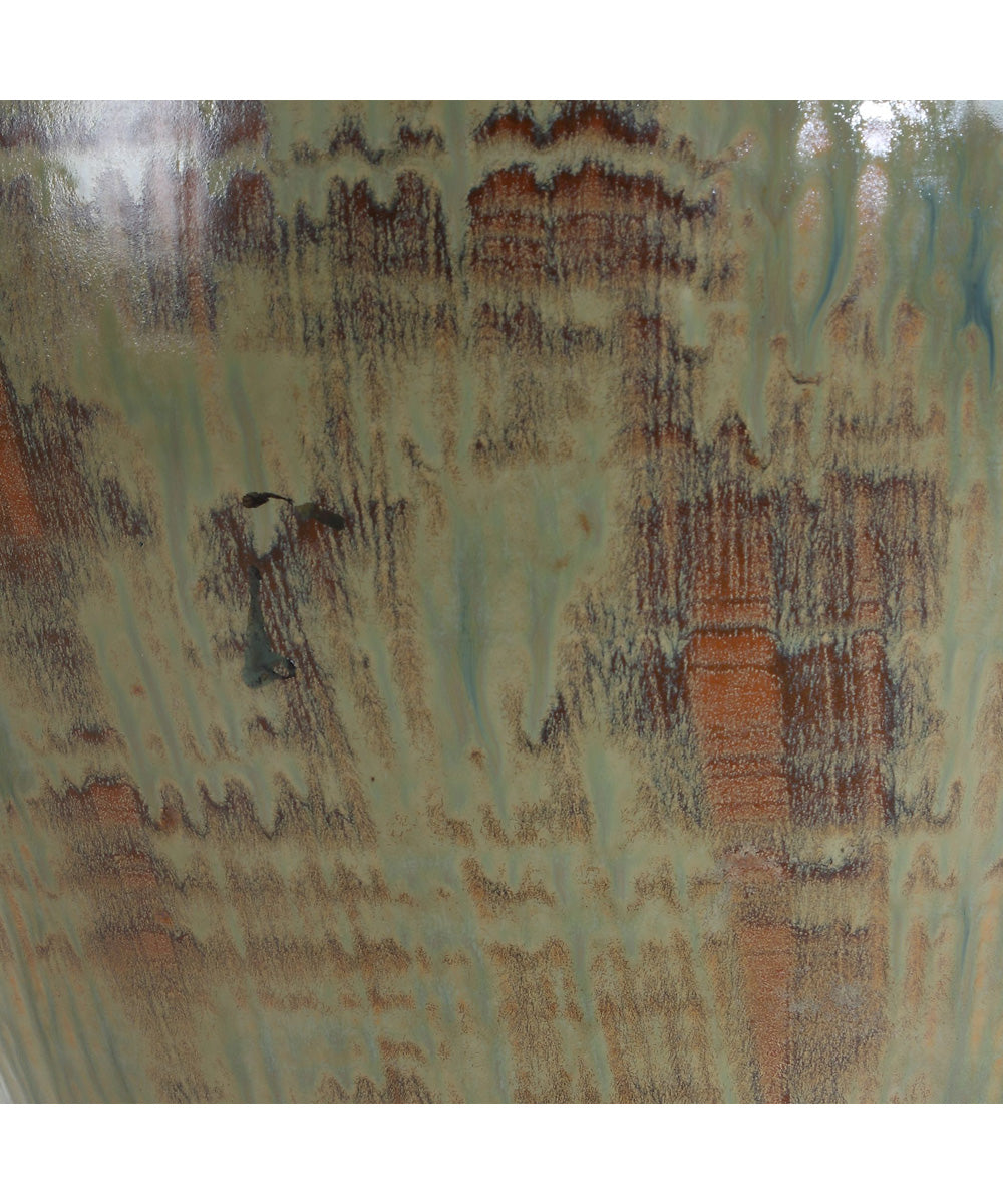 Olisa Brown Green Table Lamp