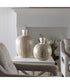 Islander White Washed Vases, Set of 2