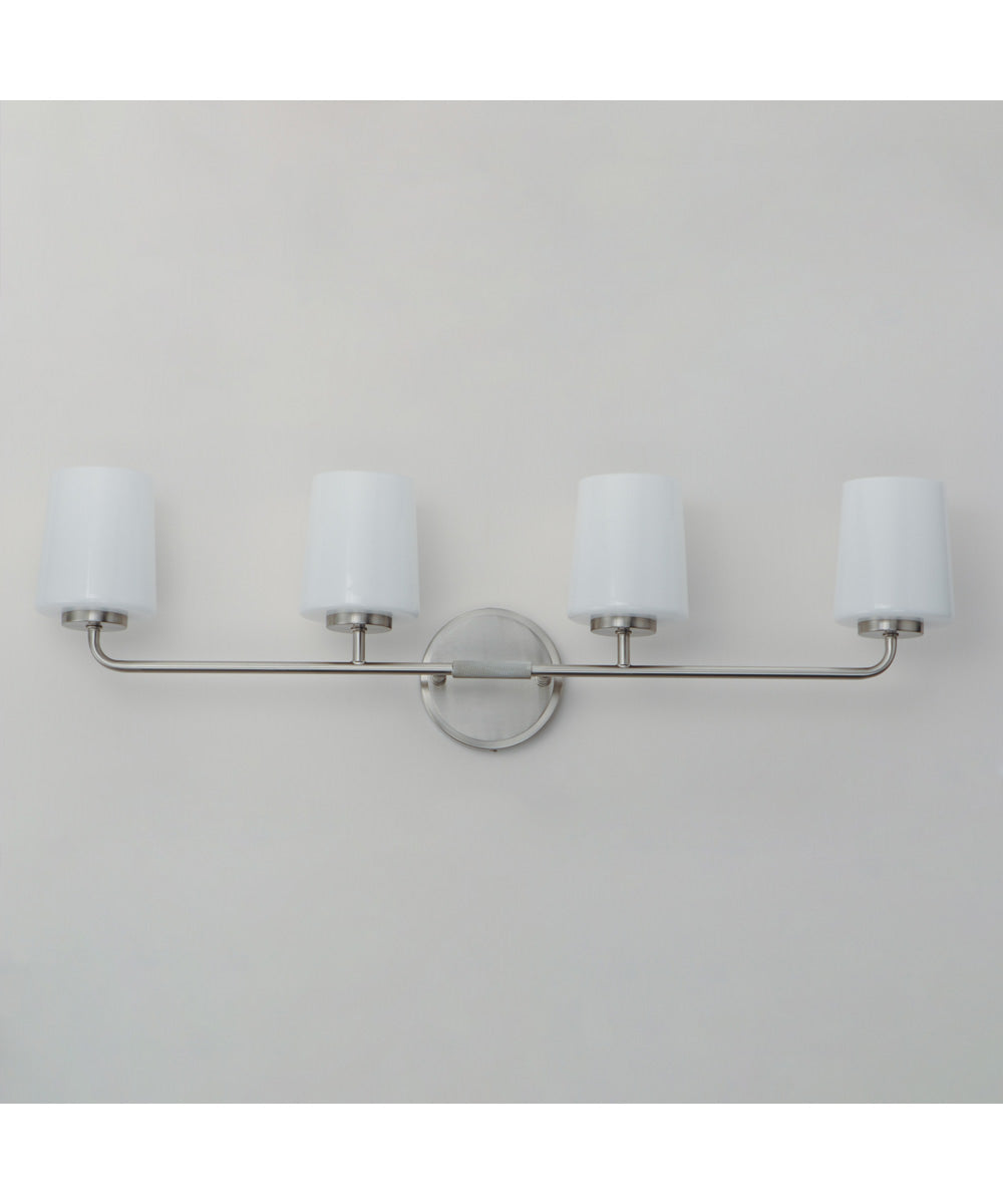 Durham 4-Light Bath Vanity Satin Nickel