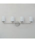 Durham 4-Light Bath Vanity Satin Nickel