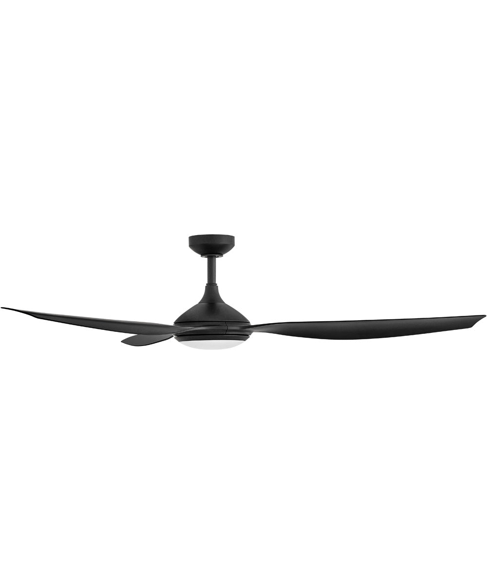 Talan 64" LED Smart Fan Matte Black