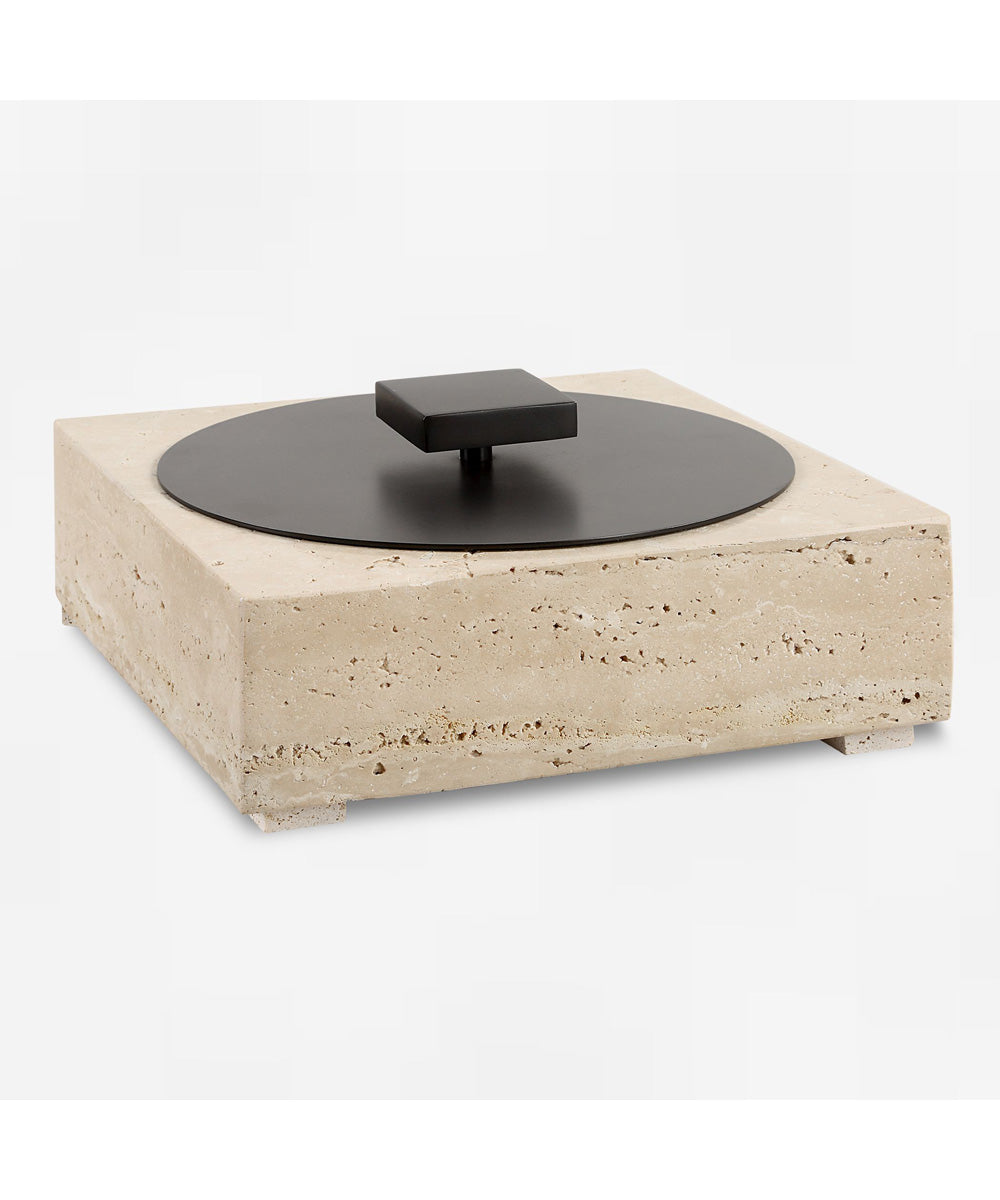 Natural Luxe Travertine Box