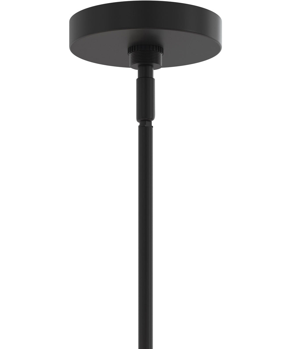 Rigsby 6-Light Medium Chandelier Matte Black