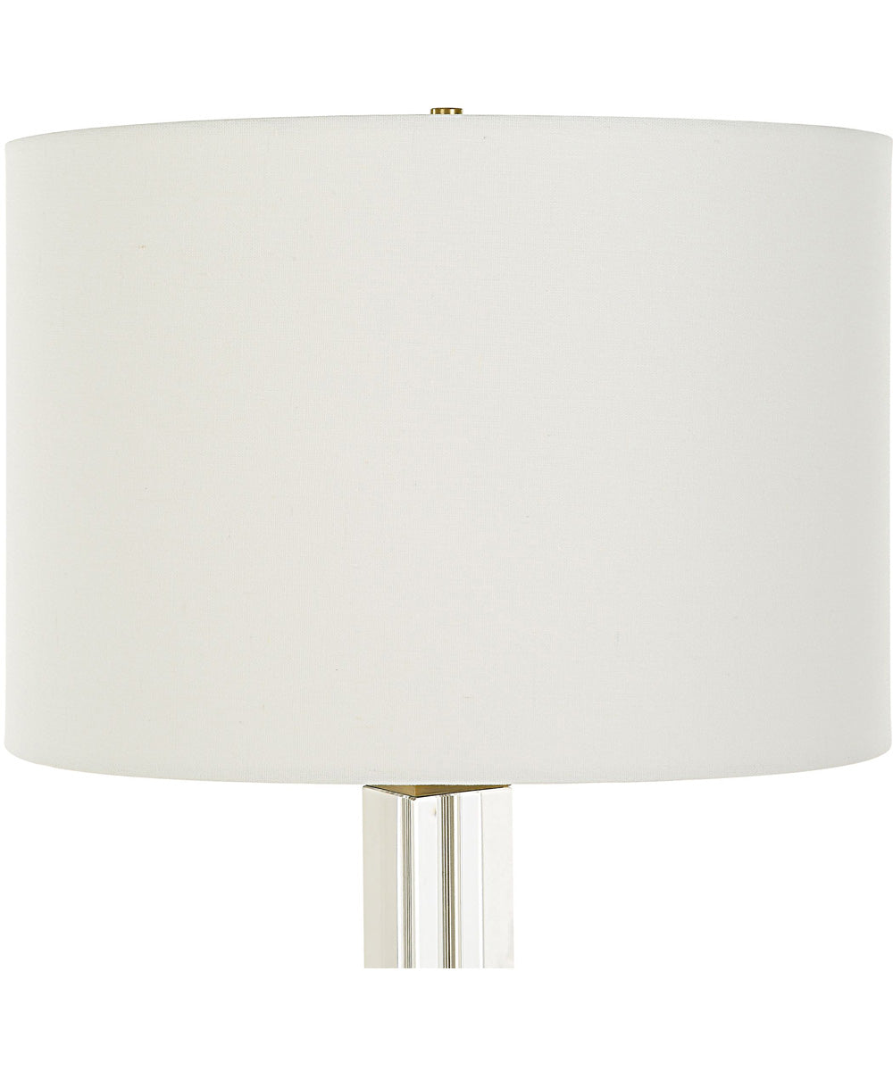 Crystal Column Table Lamp