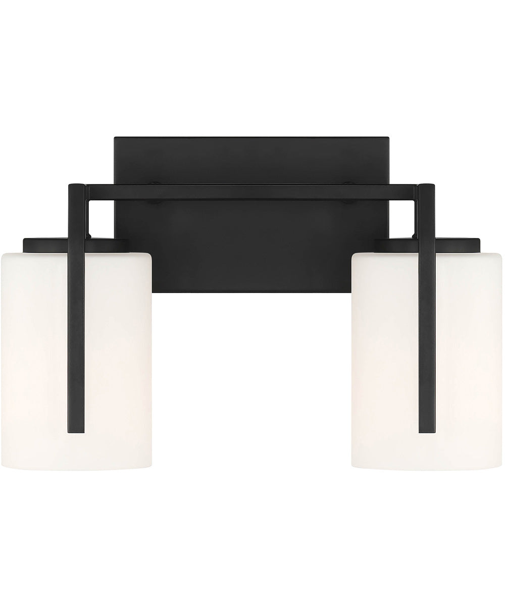 Cambria 2 Light Vanity Matte Black