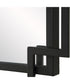 22x34" Wall Mirror in Matte Black