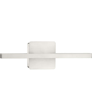 Phase 5 16 in. Slim Modern 3CCT Integrated LED Linear Vanity Light Brushed Nickel
