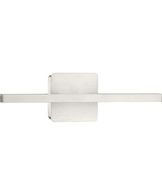 Phase 5 16 in. Slim Modern 3CCT Integrated LED Linear Vanity Light Brushed Nickel