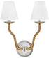 Harwich 2-Light Medium Two Light Sconce in Polished Nickel