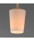 Durham 1-Light Pendant Natural Aged Brass
