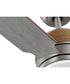 Shaffer II 56 in. 4-Blade Ceiling Fan with Integrated LED Lamped Light Natural Jute Accents Antique Nickel