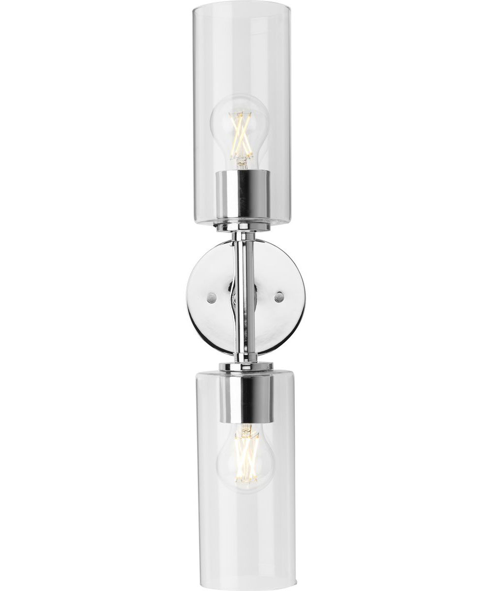 Cofield 2-Light Wall Bracket Polished Chrome