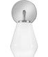 Gio 1-Light Medium Single Light Vanity in Chrome
