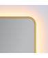 Aero Mirror Brushed Brass