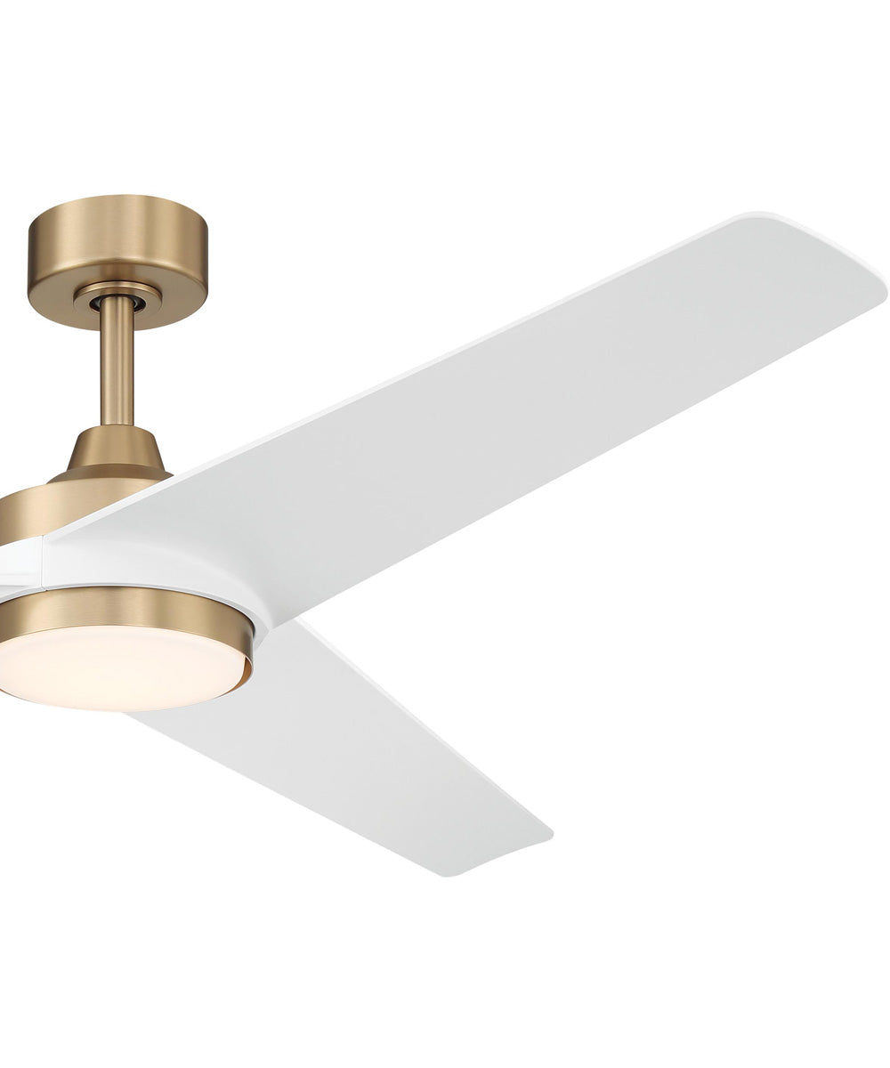 Velto 60-in. 3-Blade LED Modern Ceiling Fan Champagne Bronze