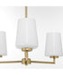 Goodwin Chandelier Aged Brass