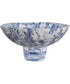 Indigo Marble Pedestal Bowl