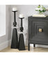 Ebon Glow Floor Candleholders Set of 2