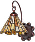 8" Wide DeLighta Jadestone Wall Sconce