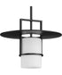 Mystic 1-Light Contemporary Pendant Matte Black