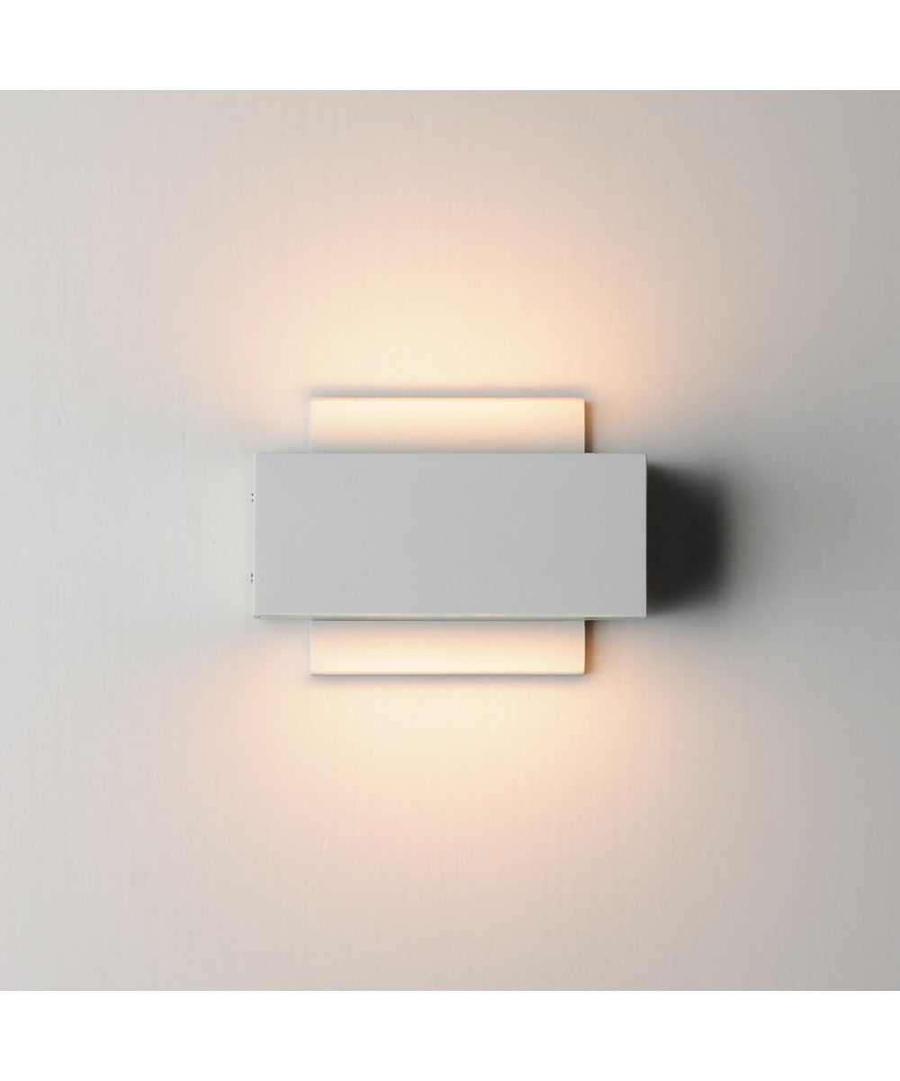 Blok 6.75 inch LED Outdoor Wall Sconce White