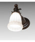 5" Wide Revival Floral Wreath Wall Sconce