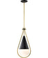Admiral 1-Light Pendant Matte Black