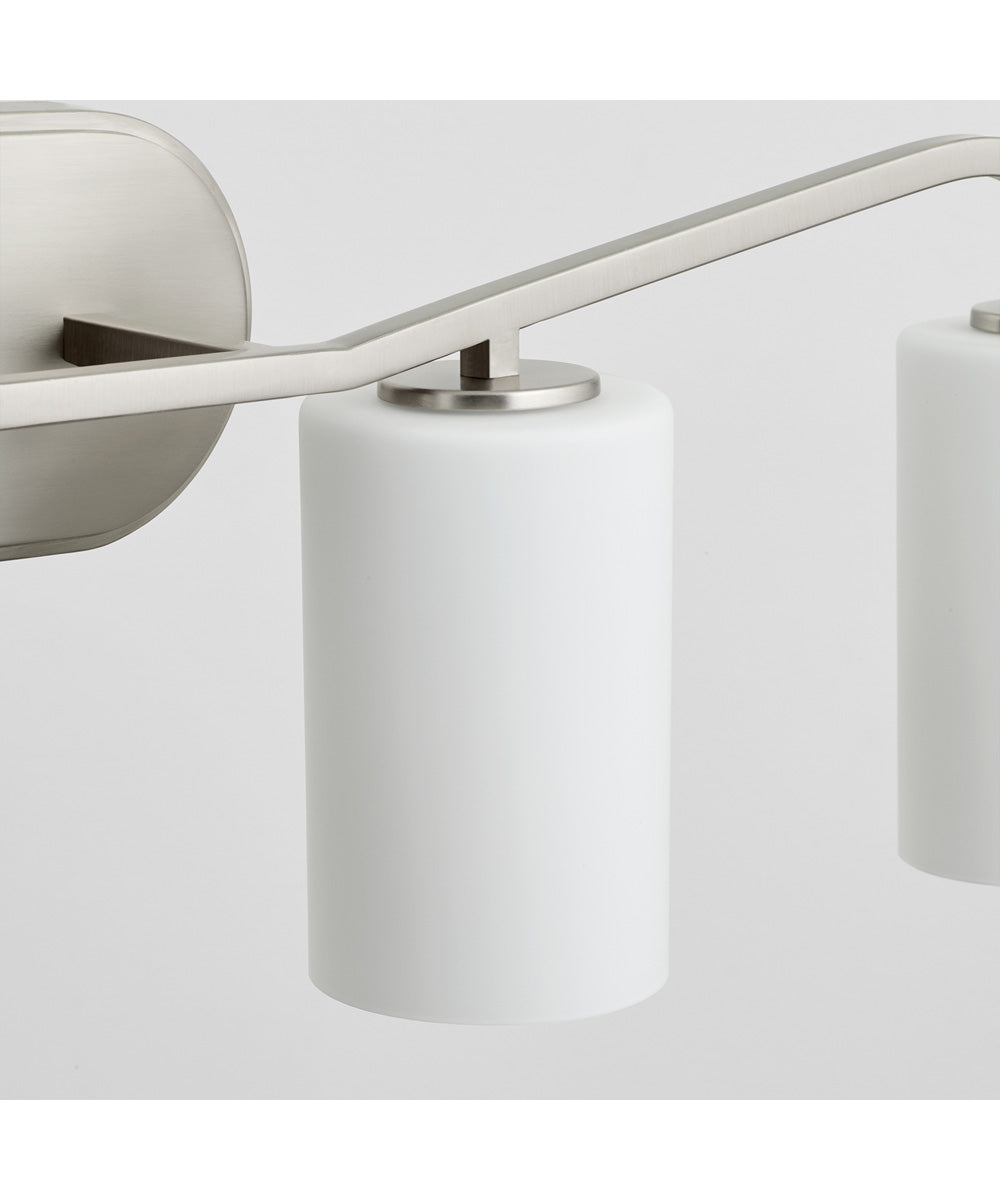 Rutherford 4-light Bath Vanity Light Satin Nickel