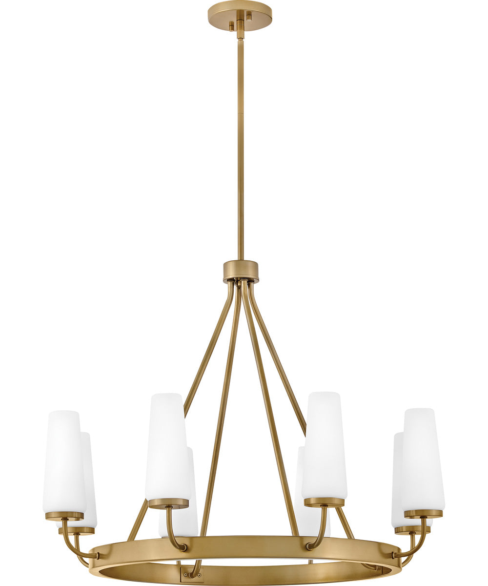Selma 8-Light Medium Single Tier in Gold
