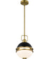 Everton 1-Light Pendant Matte Black