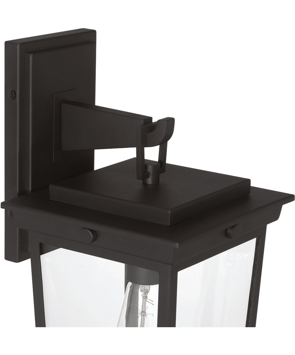 Duncan 1-Light Outdoor Lighting Textured Black