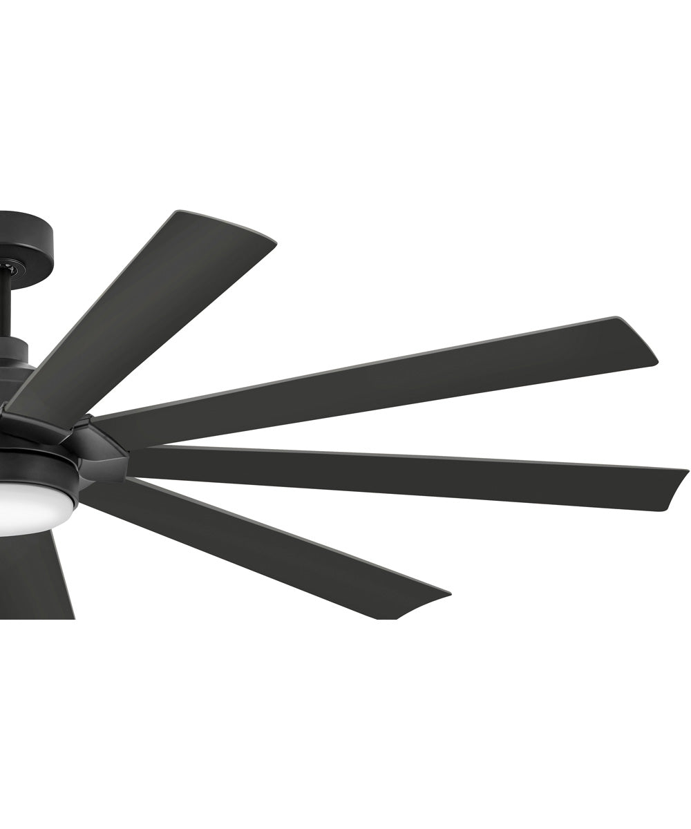 Turbine 80" LED Smart Fan Matte Black