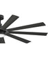 Turbine 80" LED Smart Fan Matte Black