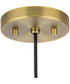 Cofield 1-Light Pendant Vintage Brass