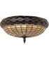 13" Wide Acorn Flush Mount