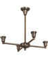 27" Wide Revival Oyster Bay Goblet 4 Light Chandelier
