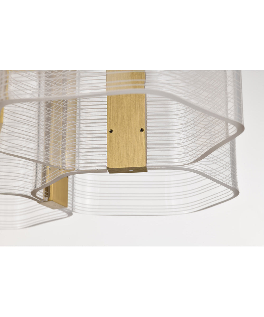 Kenzo  Close-to-Ceiling Polished Anodized Bronze