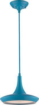 11"W Fantom 1-Light Pendant Blue