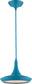 11"W Fantom 1-Light Pendant Blue