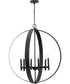 Allegheny 6-Light Pendant Matte Black